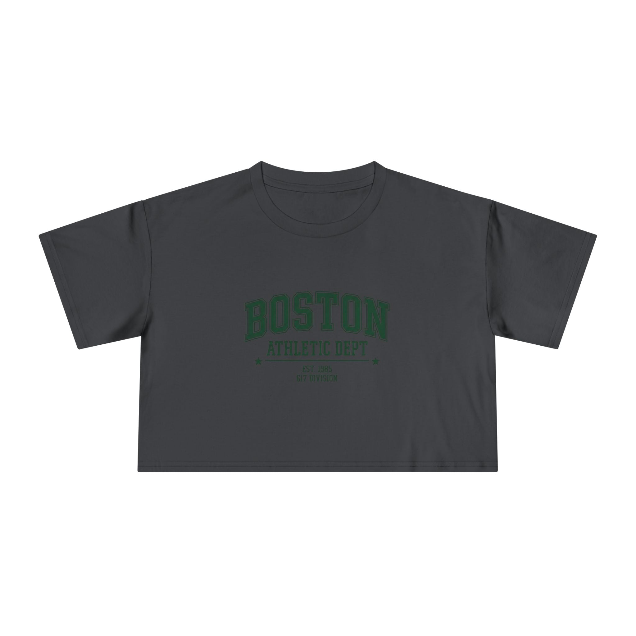 Boston Athletic Dept Women's Crop Tee | 617 Division Supply Co