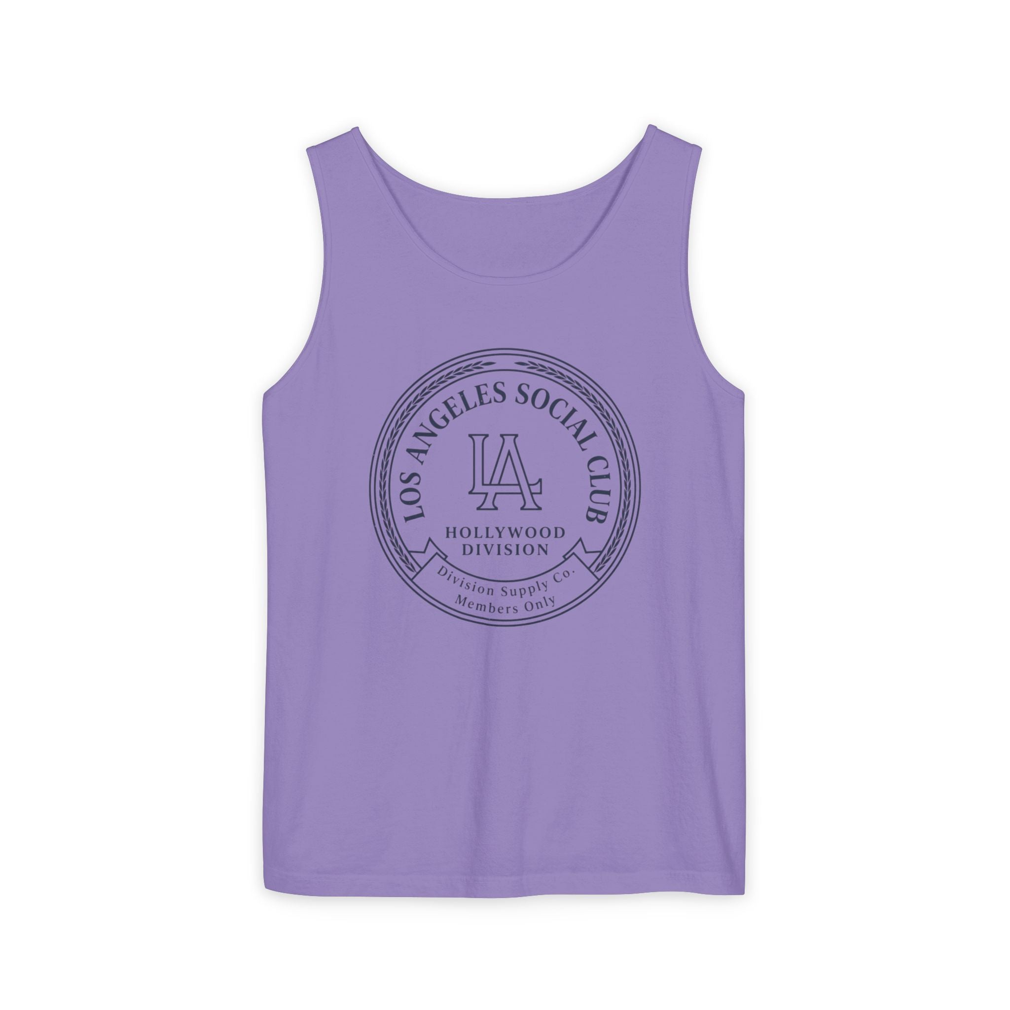 Los Angeles Social Club Tank Top — LA Hollywood Division Graphic