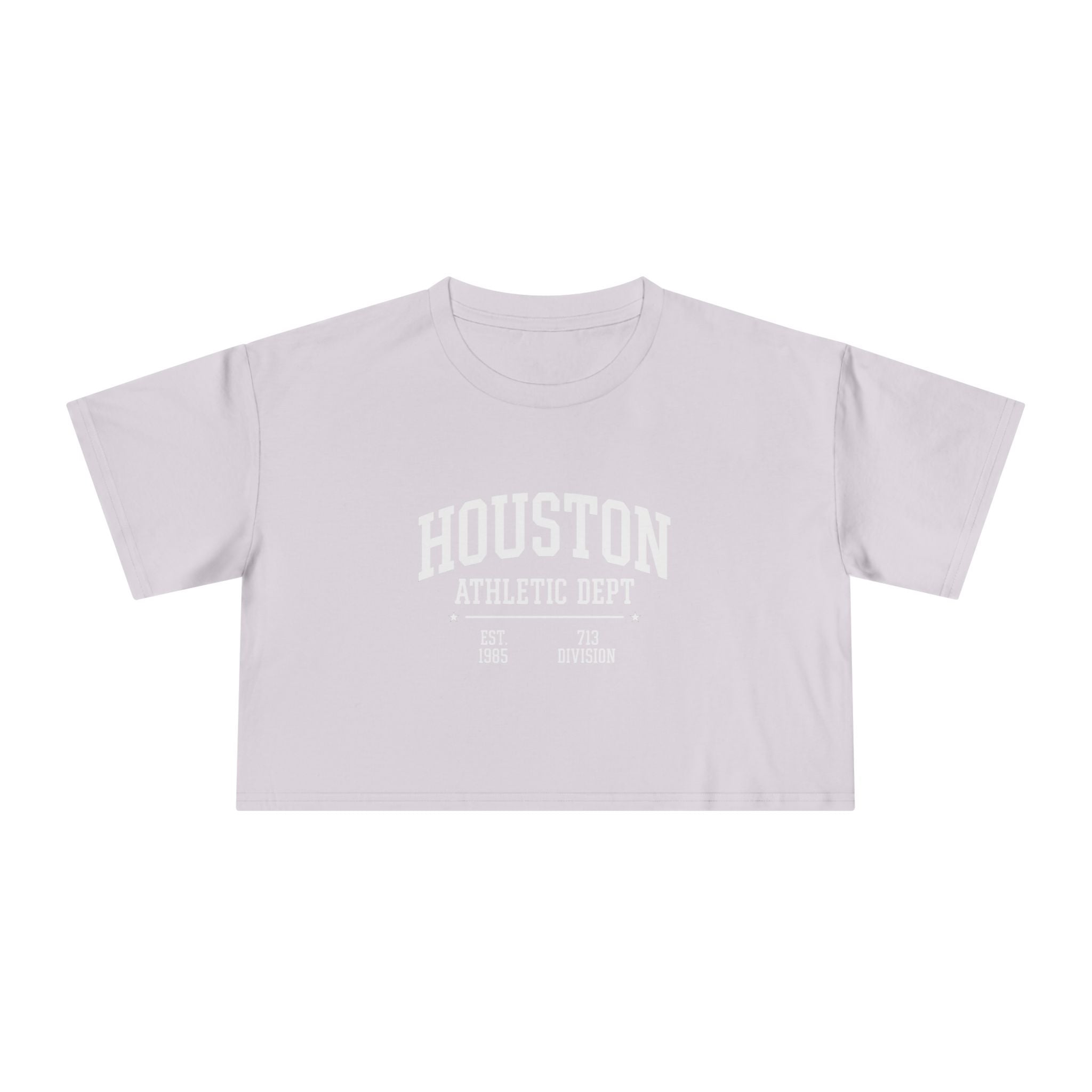 Houston Athletic Dept Women's Crop Tee | 713 Division Supply Co
