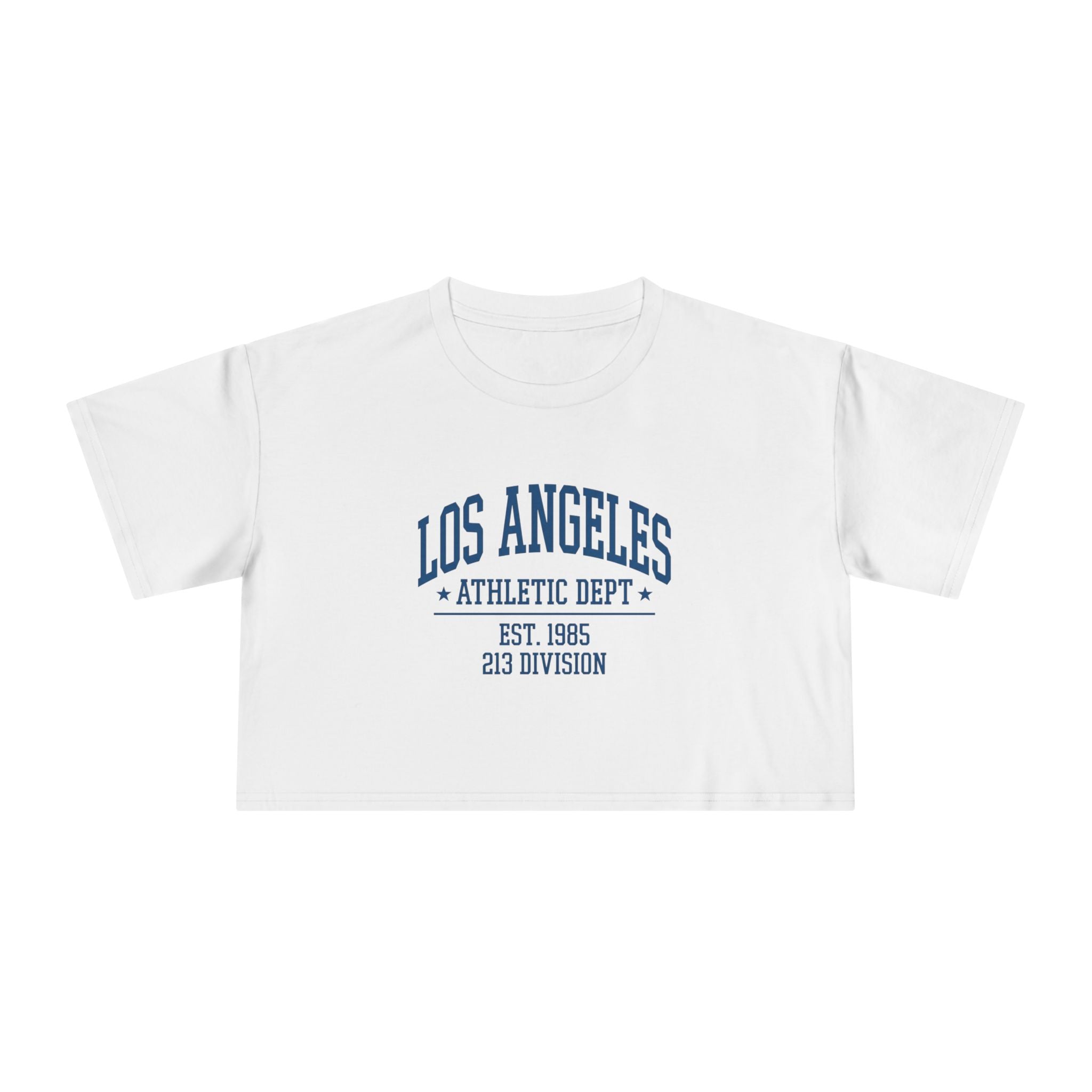 Los Angeles Athletic Dept Women's Crop tee | 213 Division Supply Co